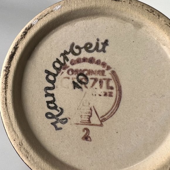 Vintage Original Gerzit Gerz Beer Stein Mug Collectible Barware Germany - Picture 6 of 14